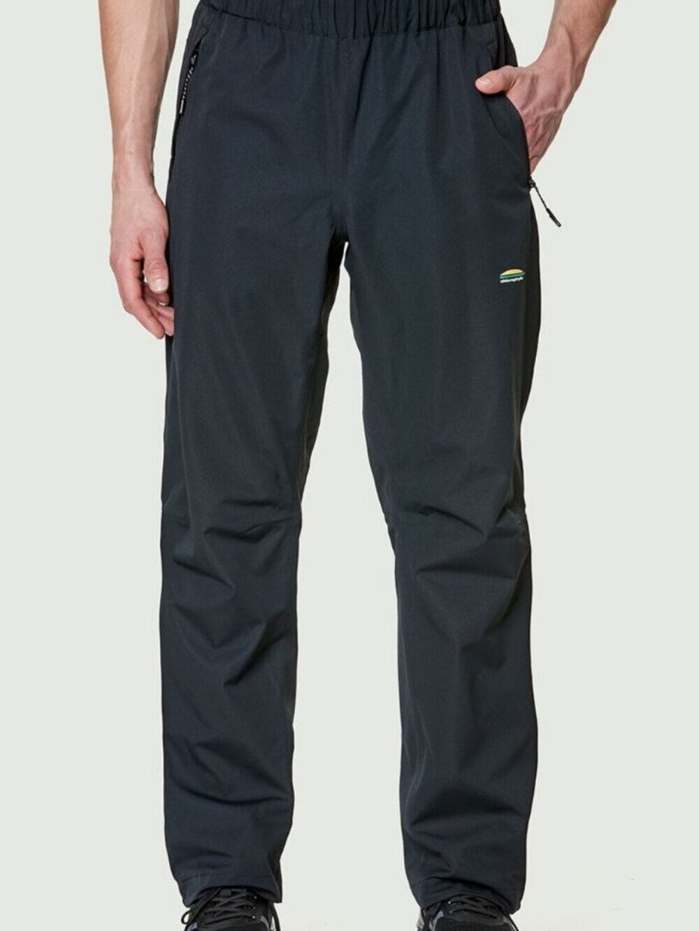 Men's Black Lightweight Stretch Pants Size M